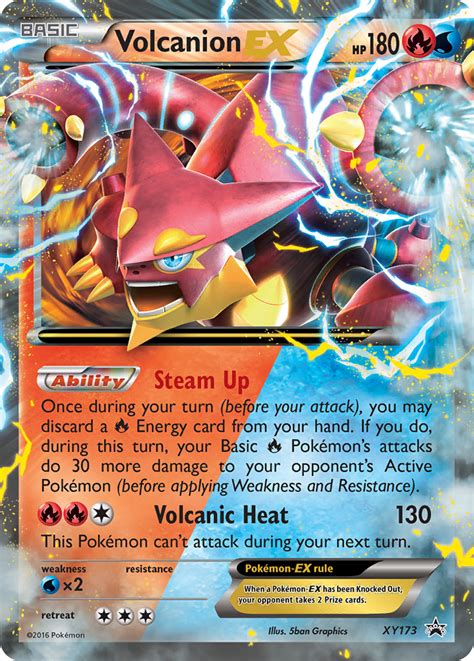 RARE & Oversized Pokemon MEGA M AERODACTYL EX Card BLACK STAR PROMO XY98 - 2016 XY98 eBay 2. . How much is volcanion ex worth